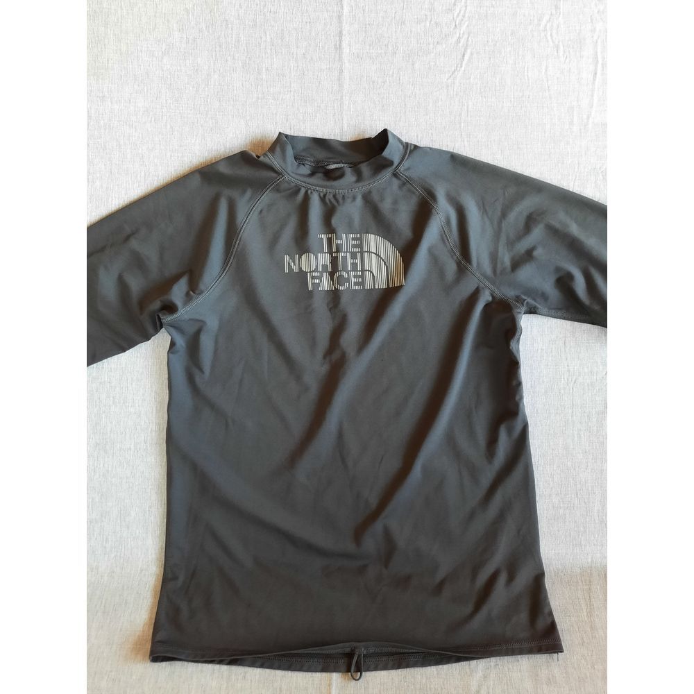 The North Face Men Youth Large Active Stretch Drawstring Tee-Shirt Short Sleeve